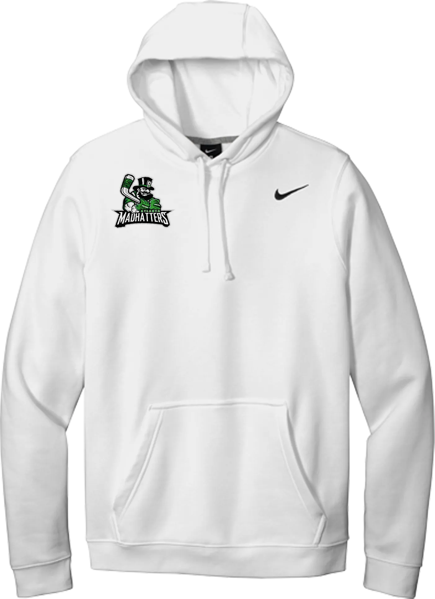 Atlanta Madhatters Nike Club Fleece Pullover Hoodie