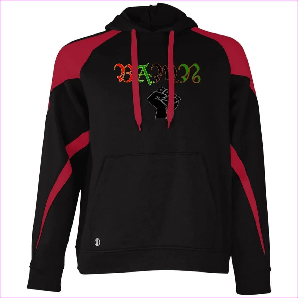 B.A.M.N - By Any Means Necessary Athletic Colorblock Fleece Hoodie