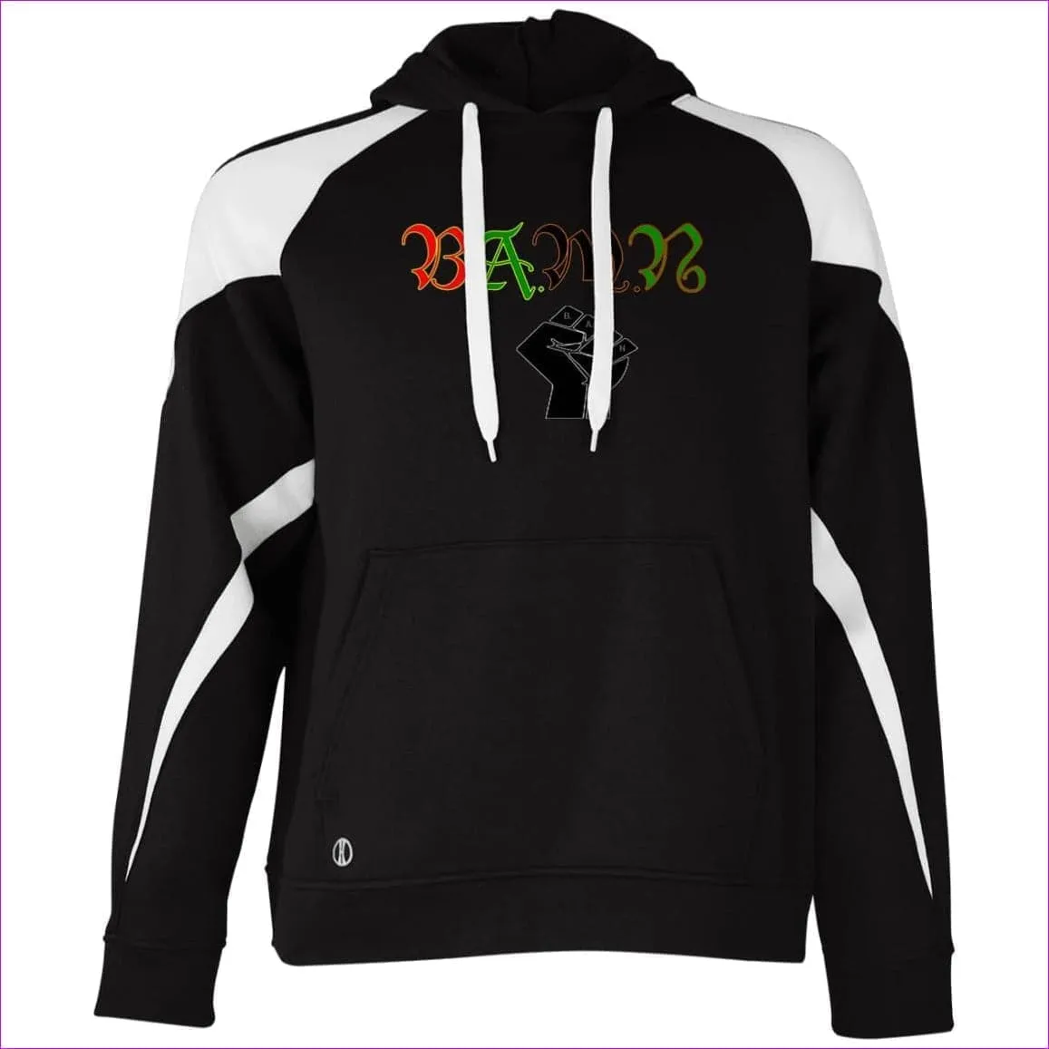 B.A.M.N - By Any Means Necessary Athletic Colorblock Fleece Hoodie