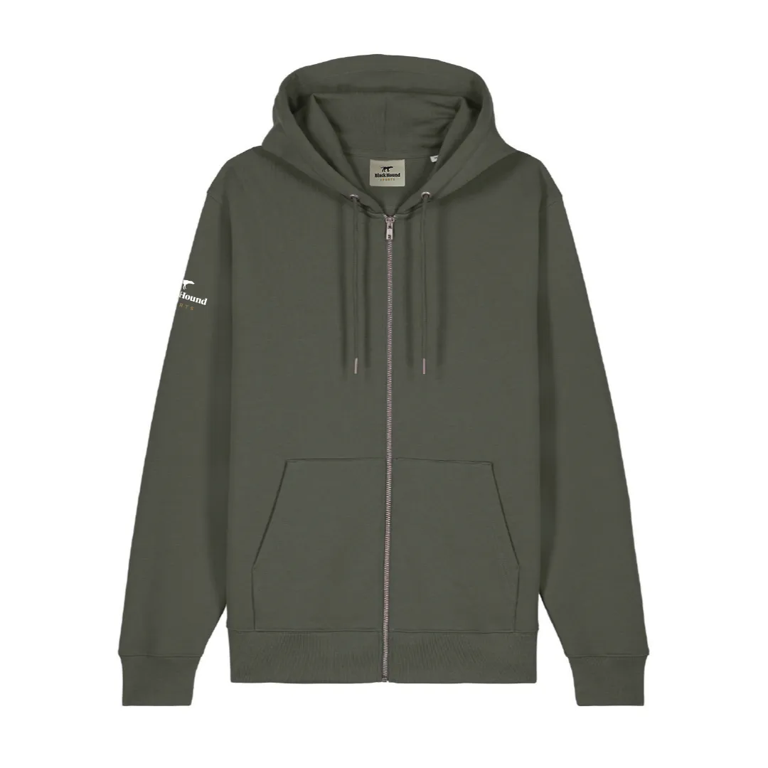 Black Hound Classic Men's Zip Hoodie