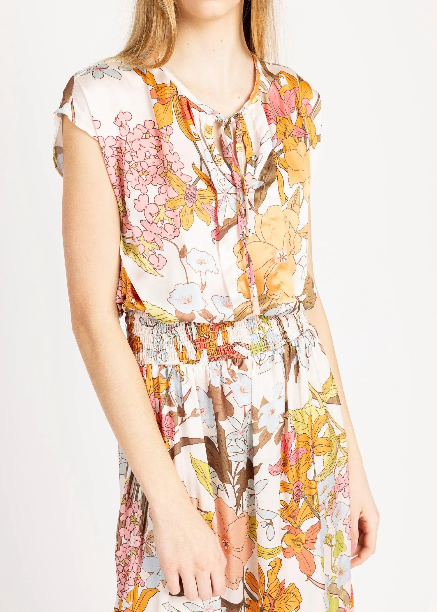 BRYSON 3/4 DRESS print