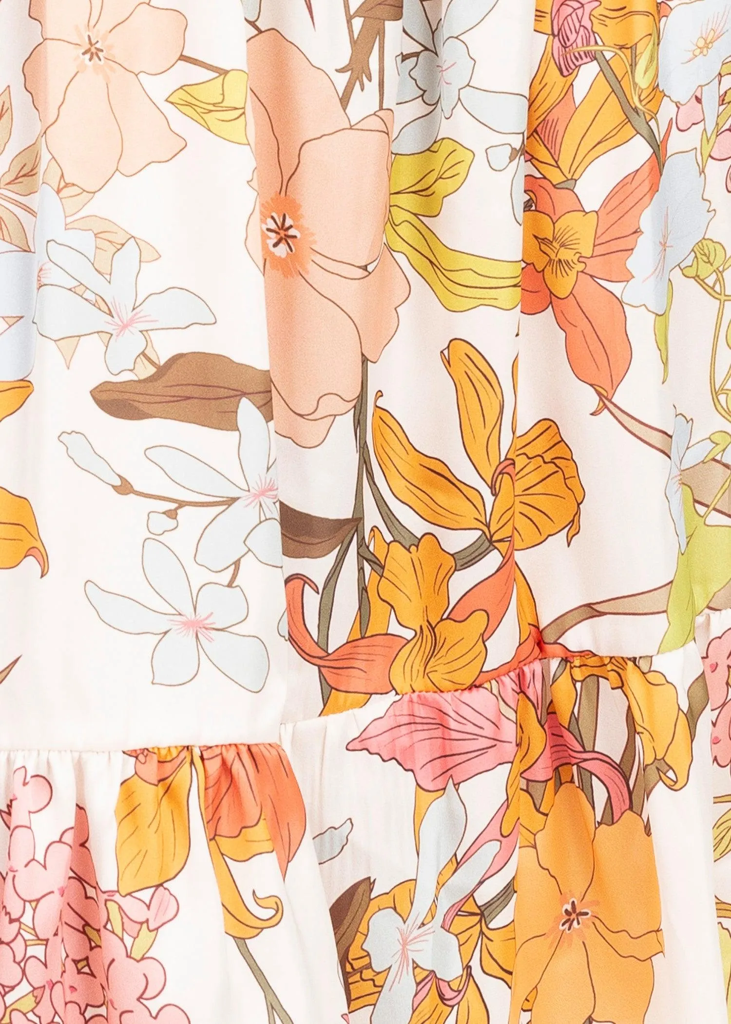 BRYSON 3/4 DRESS print