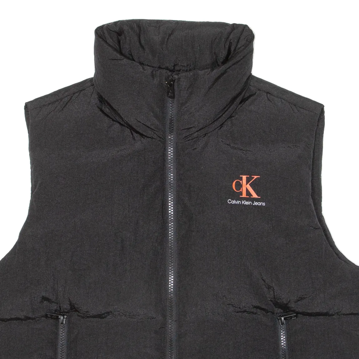 CALVIN KLEIN JEANS Insulated Womens Puffer Jacket Black S