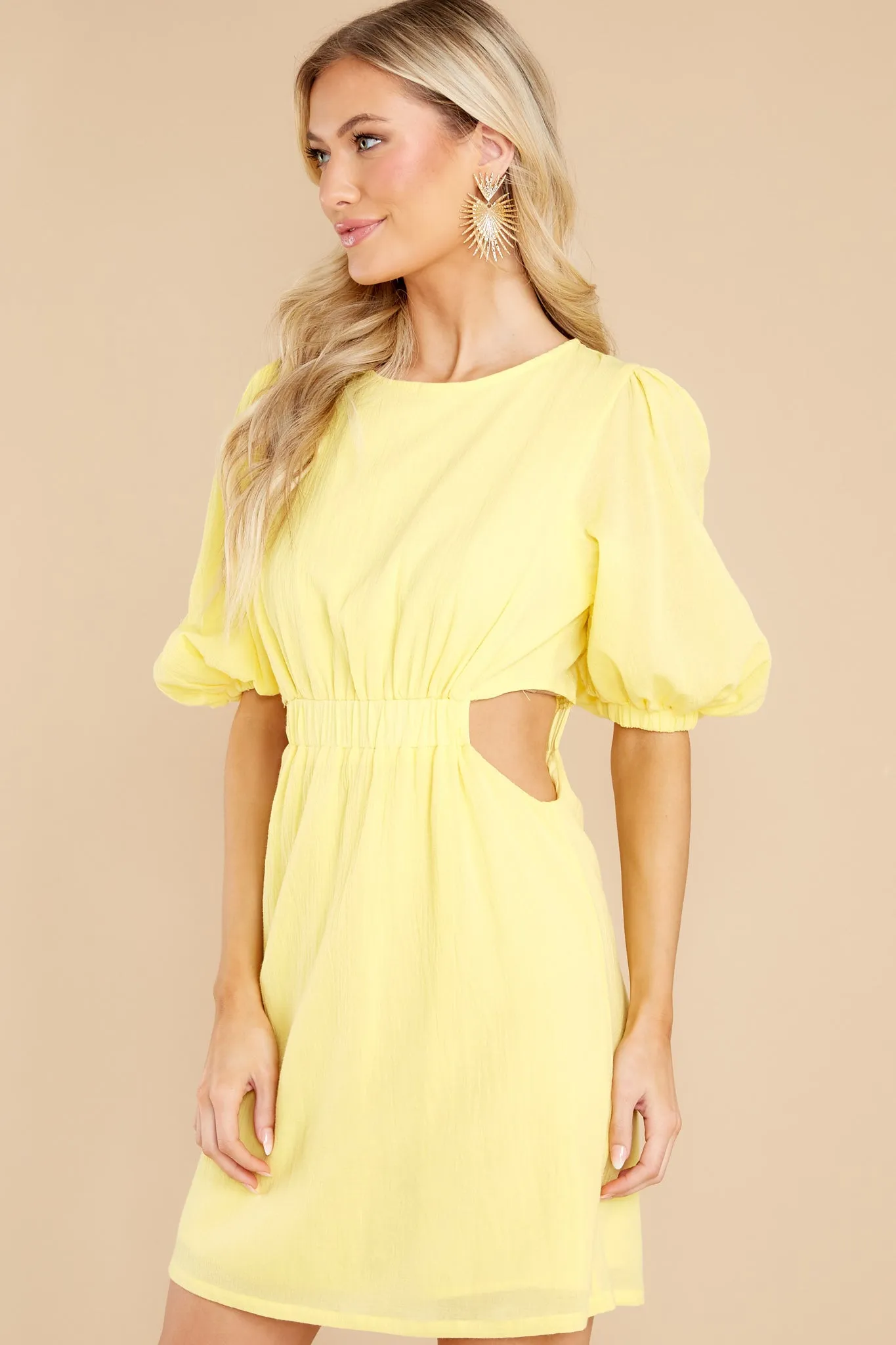 Capturing Beauty Yellow Dress