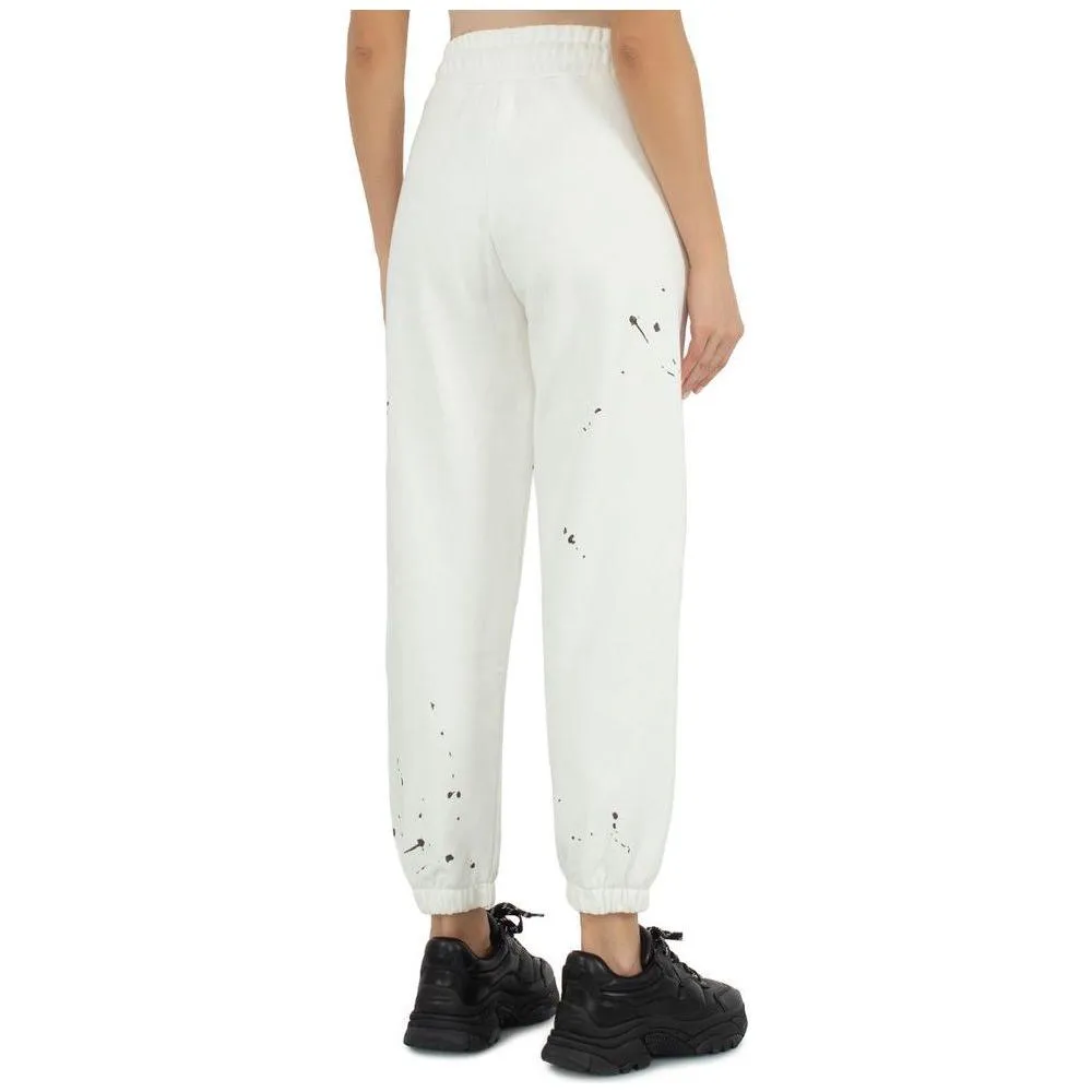 Comme Des Fuckdown White Cotton Jeans & Pant
