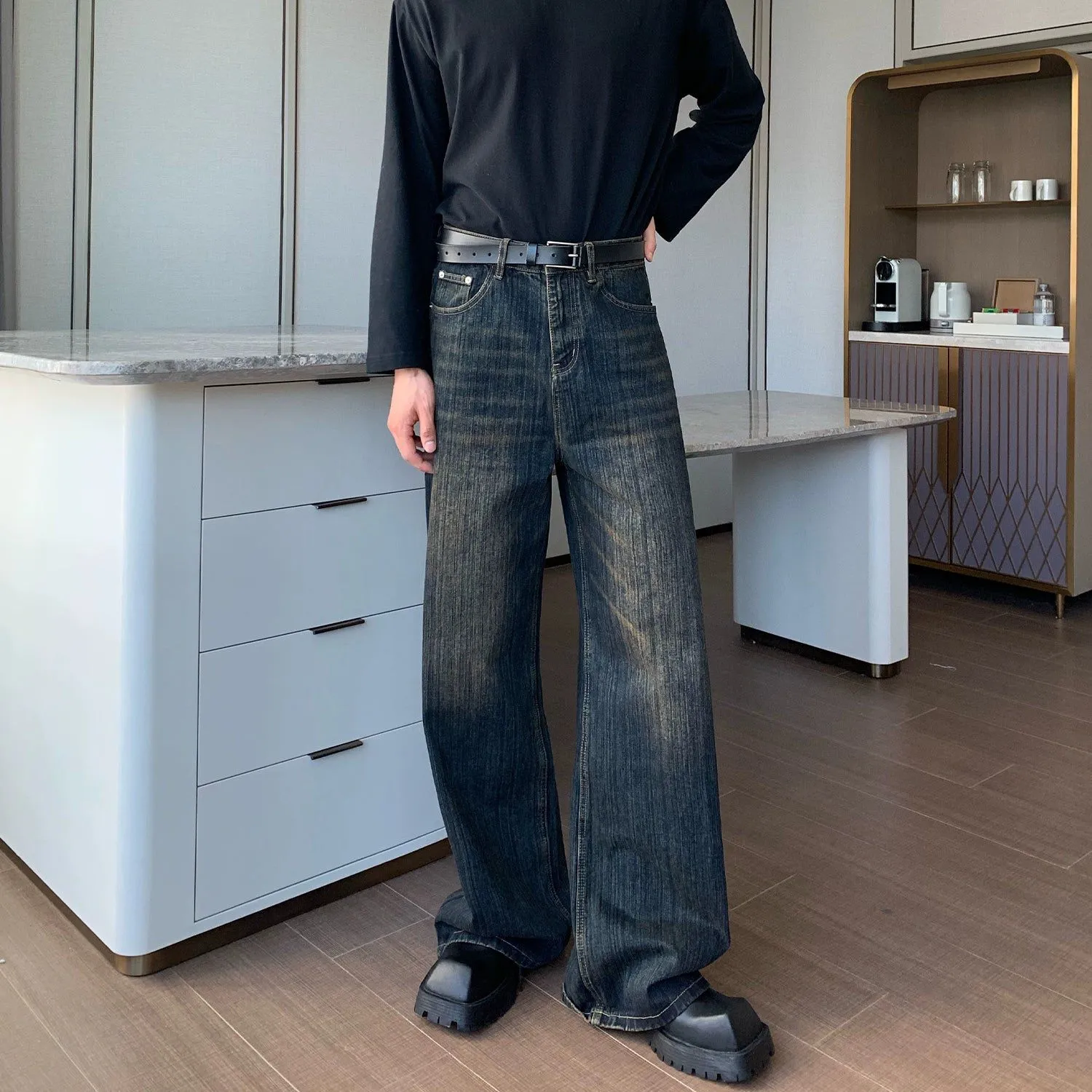 Cui Lined Faded Detail Jeans