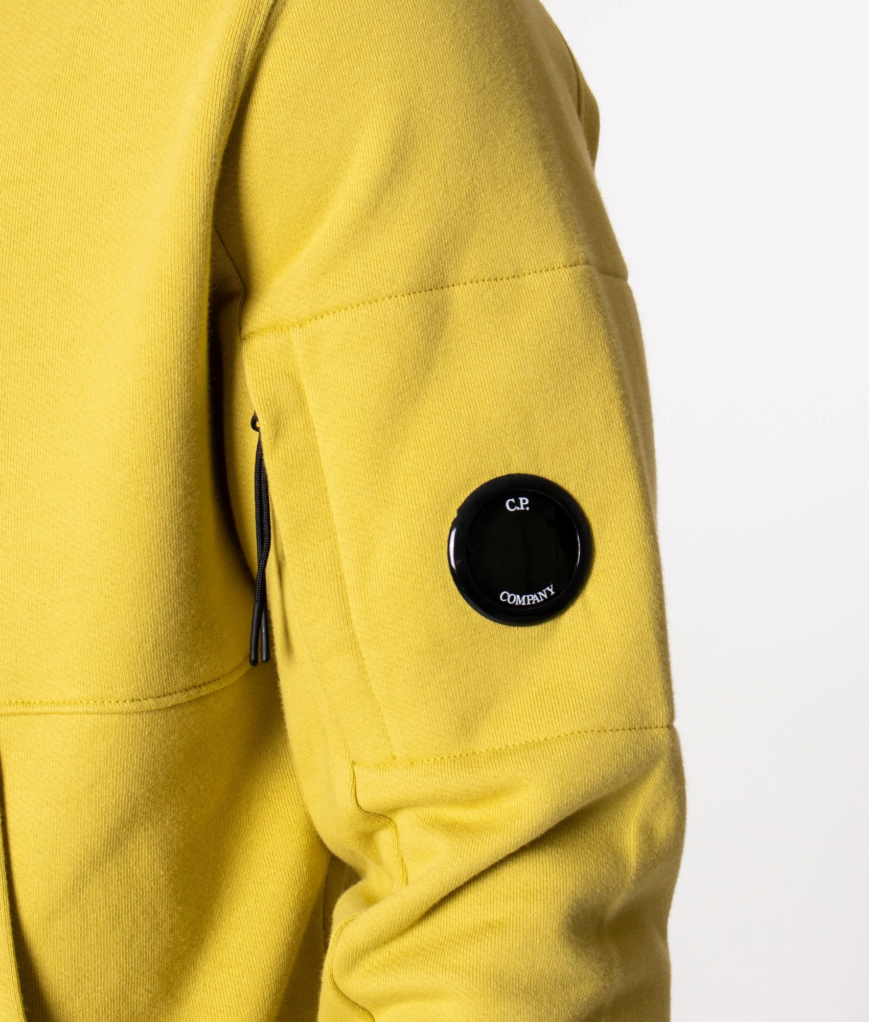 Diagonal Raised Fleece Hoodie