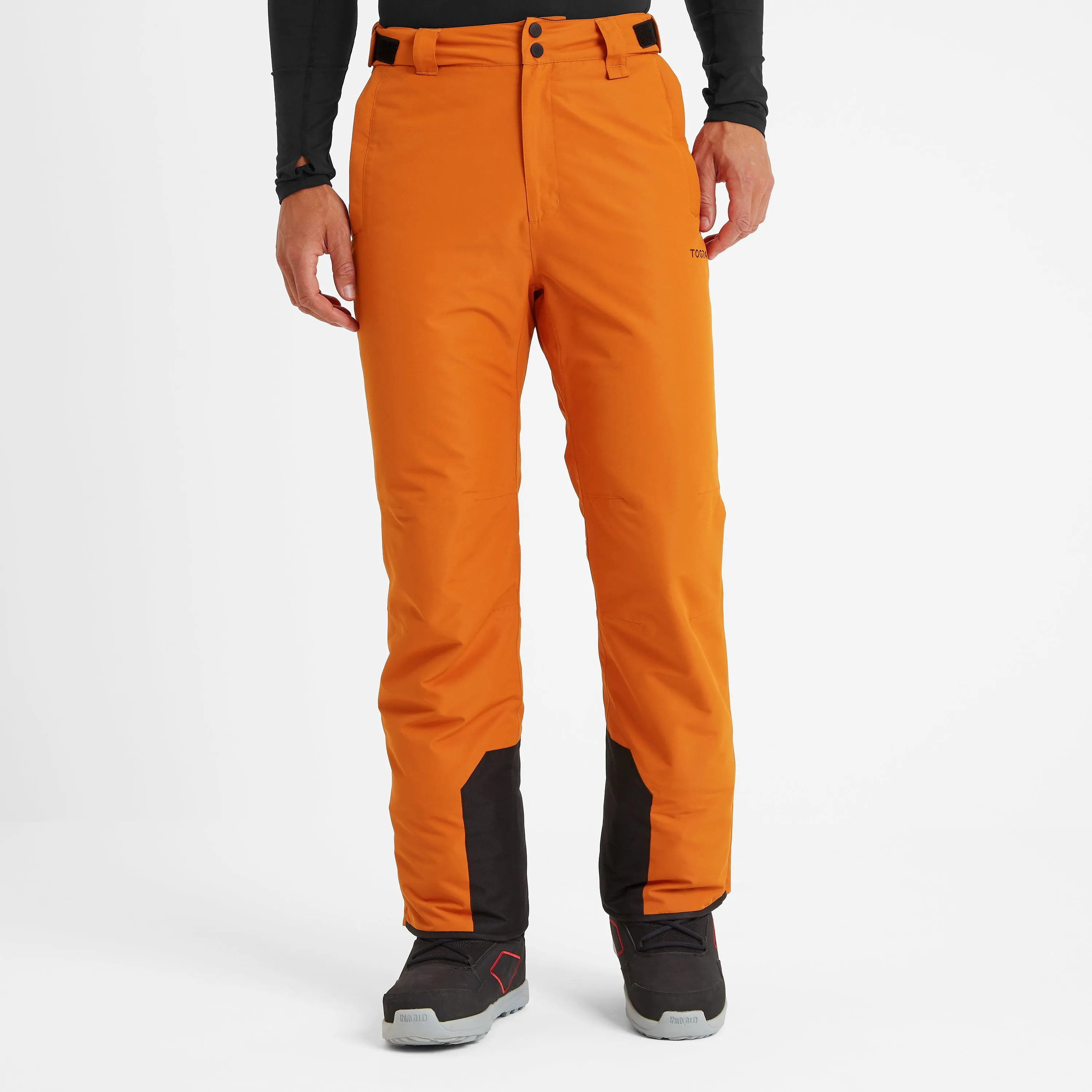 Falcon Mens Salopettes - Dark Orange