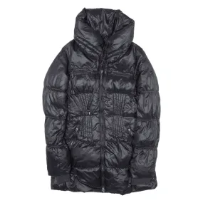 GAUDI JEANS Insulated Puffer Coat Black Nylon Womens L