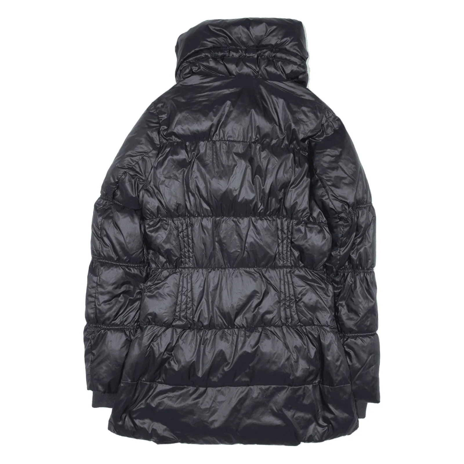 GAUDI JEANS Insulated Puffer Coat Black Nylon Womens L