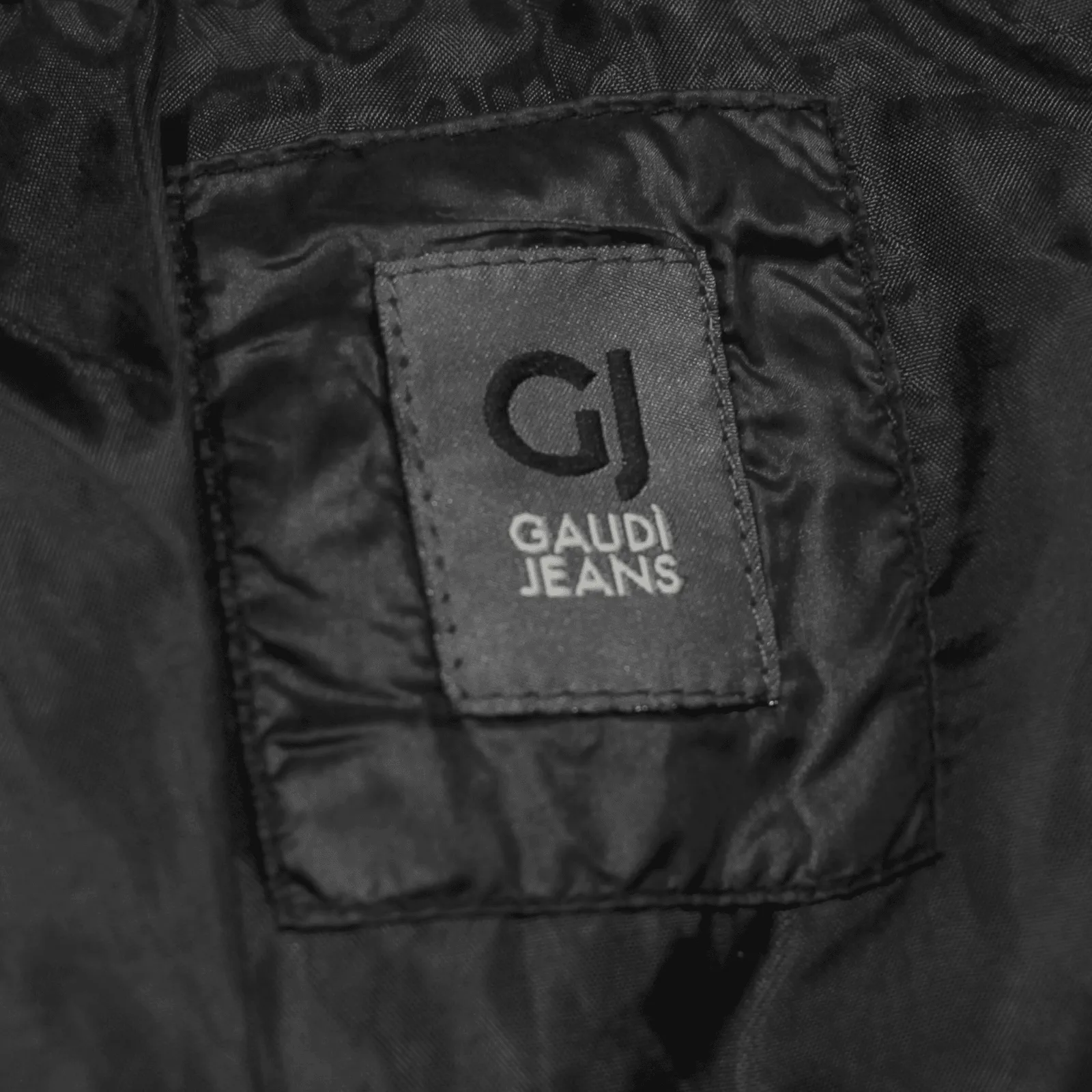 GAUDI JEANS Insulated Puffer Coat Black Nylon Womens L