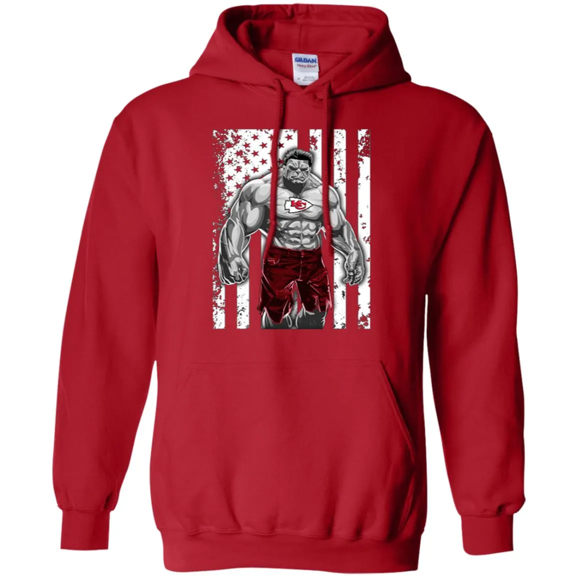 Giants Hulk Kansas City Chiefs T-shirt Pullover Hoodie Sweatshirt