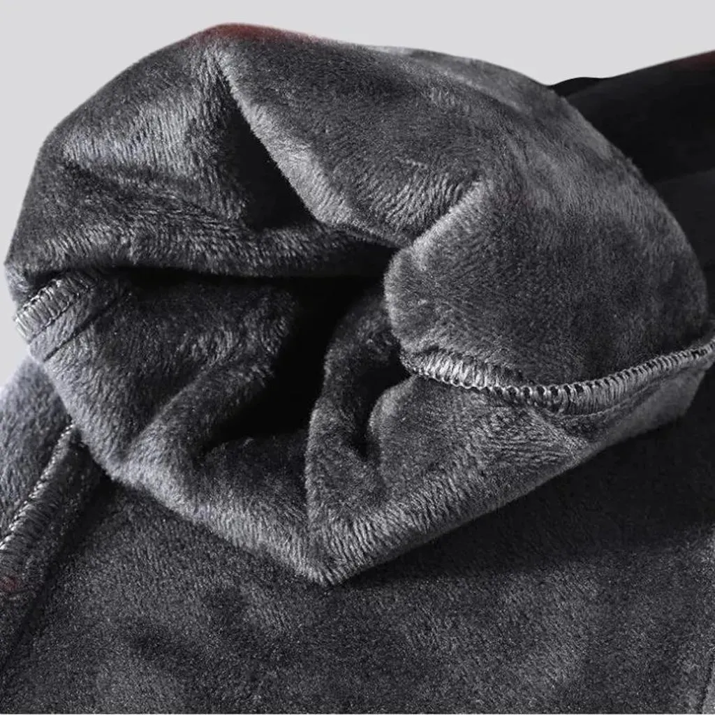 Insulated men's jeans