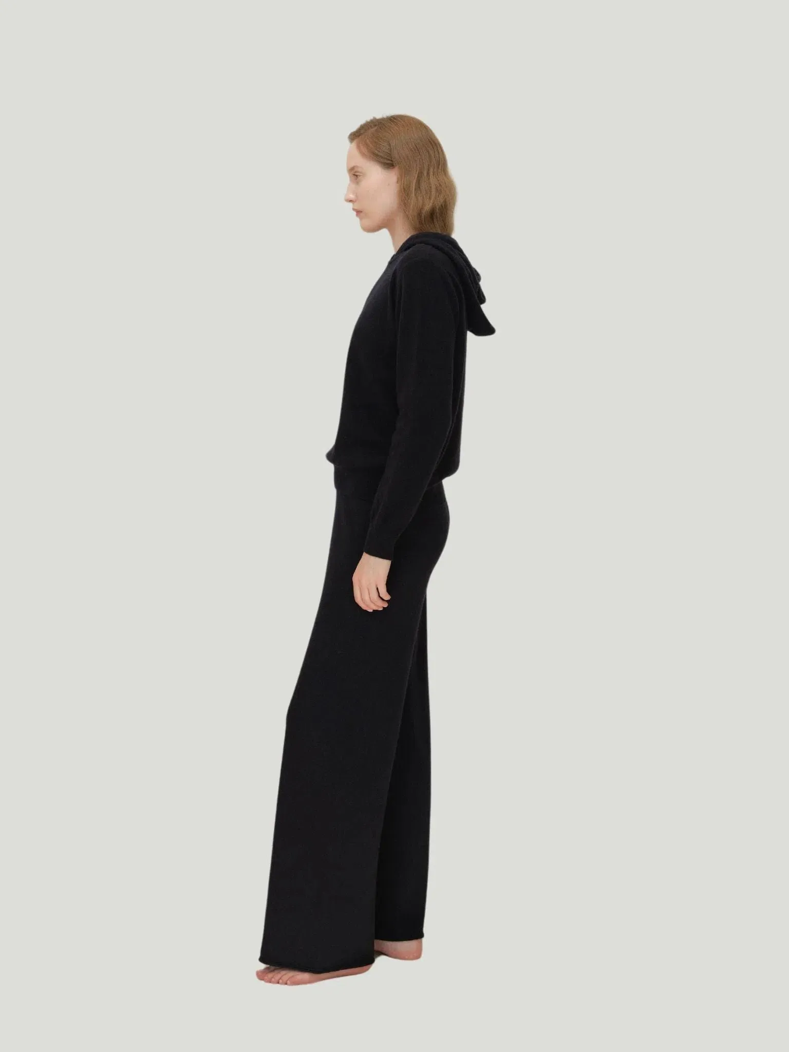 Lemme Nero Cashmere Mix Hoodie