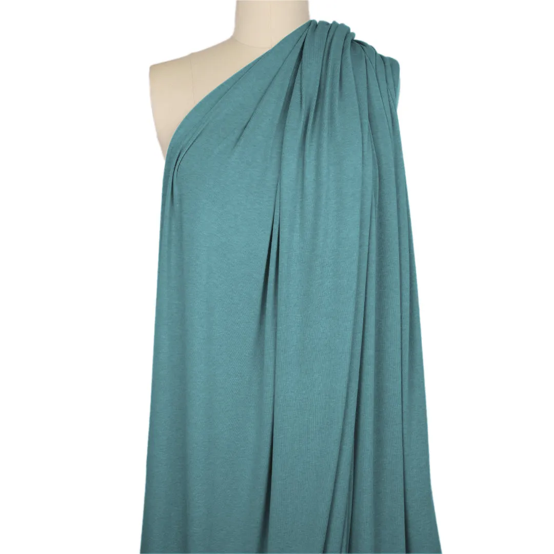 lyocell/wool stretch jersey - Capri