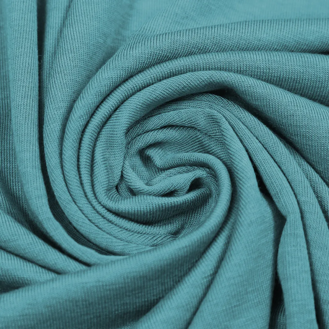 lyocell/wool stretch jersey - Capri