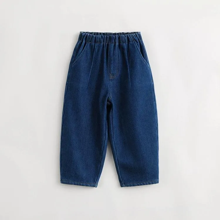 MARC & JANIE Boys Girls Fleece Lined Jeans  232099