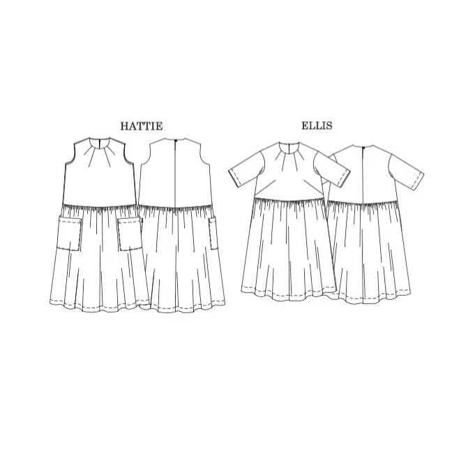 Merchant & Mills - Ellis & Hattie Dress - Size 8-18