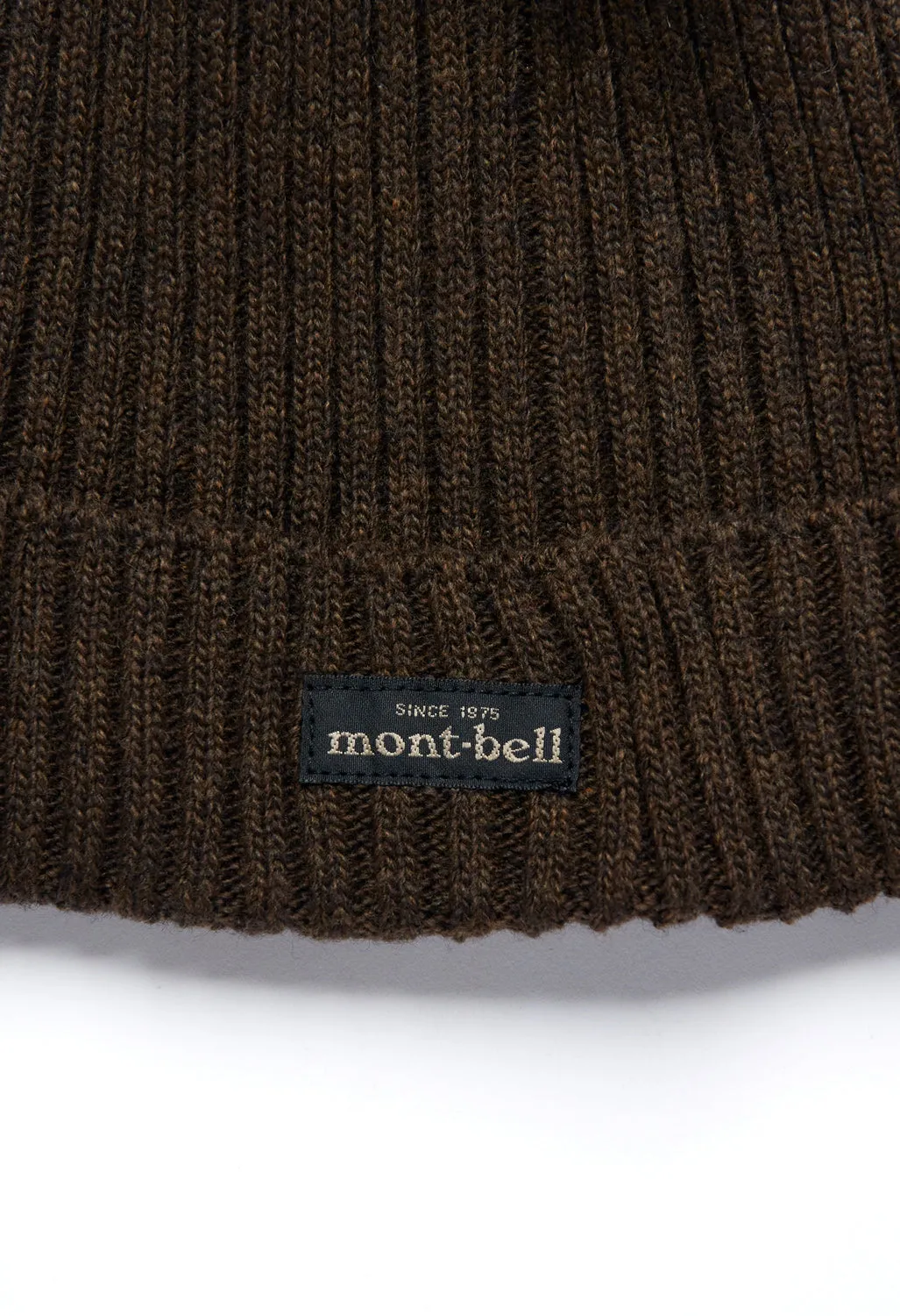 Montbell Light Rib Knit Watch Cap - Mix Brown