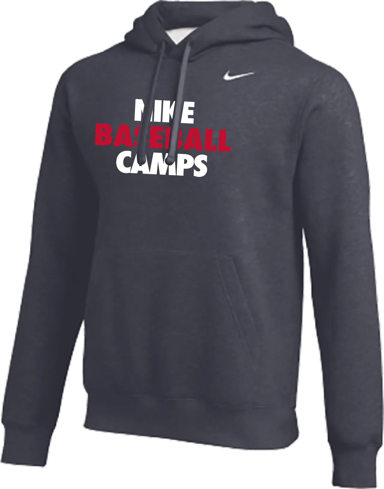 Nike Baseball Camps Club Fleece Pullover Hoodie - Anthracite