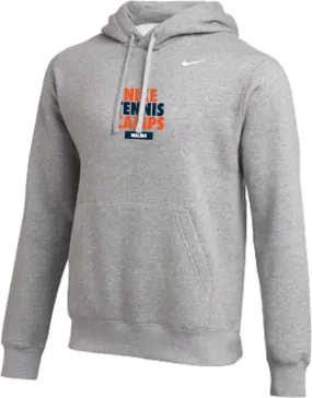 Nike Pepperdine Tennis Camps Club Fleece Pullover Hoodie - Heather Grey