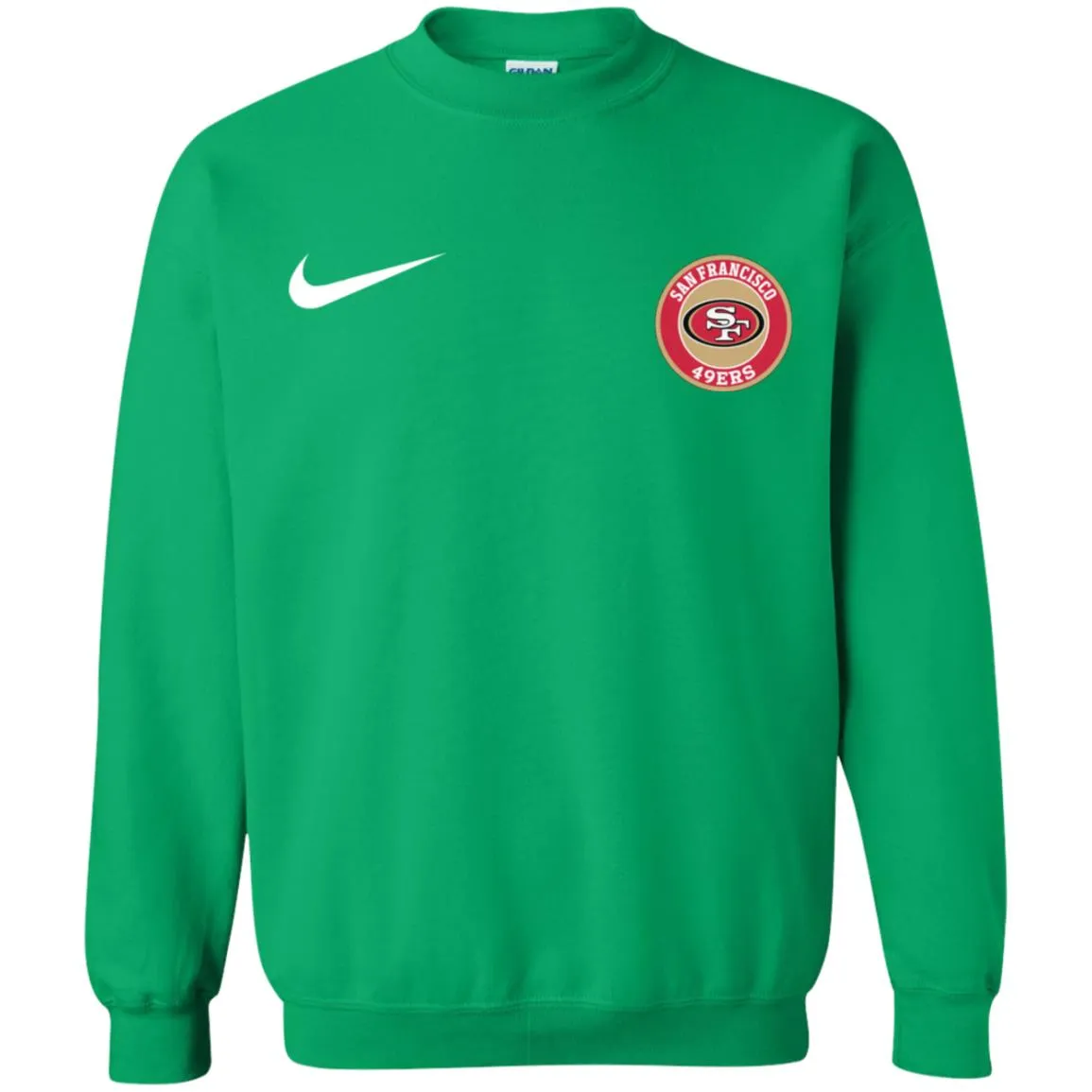 Nike San Francisco 49ers Nfl Football Unisex Crewneck Pullover Sweatshirt