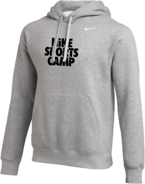 Nike Sports Camps Club Fleece Pullover Hoodie  - Heather Grey