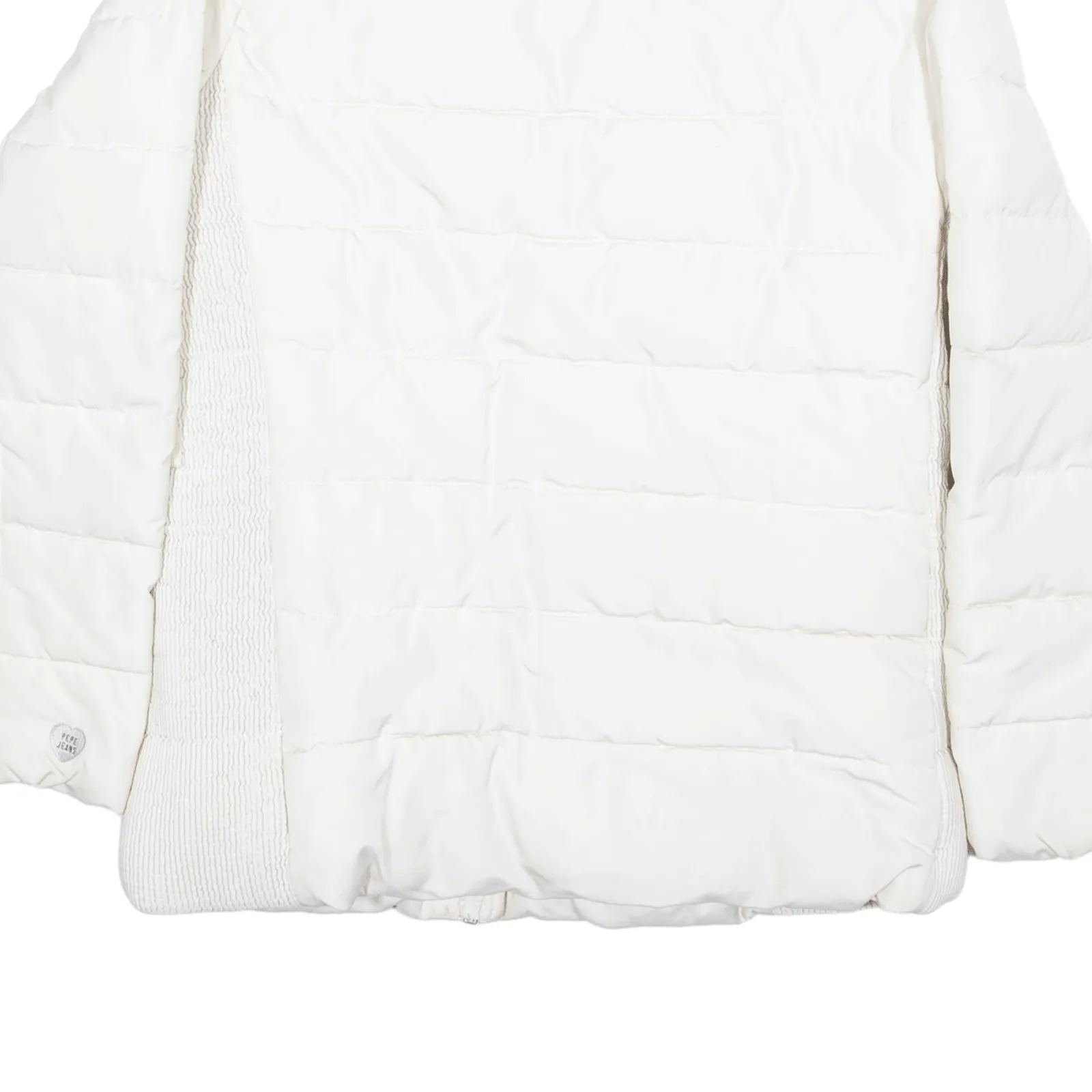 PEPE JEANS Down Insulated Jacket White Girls 14Y