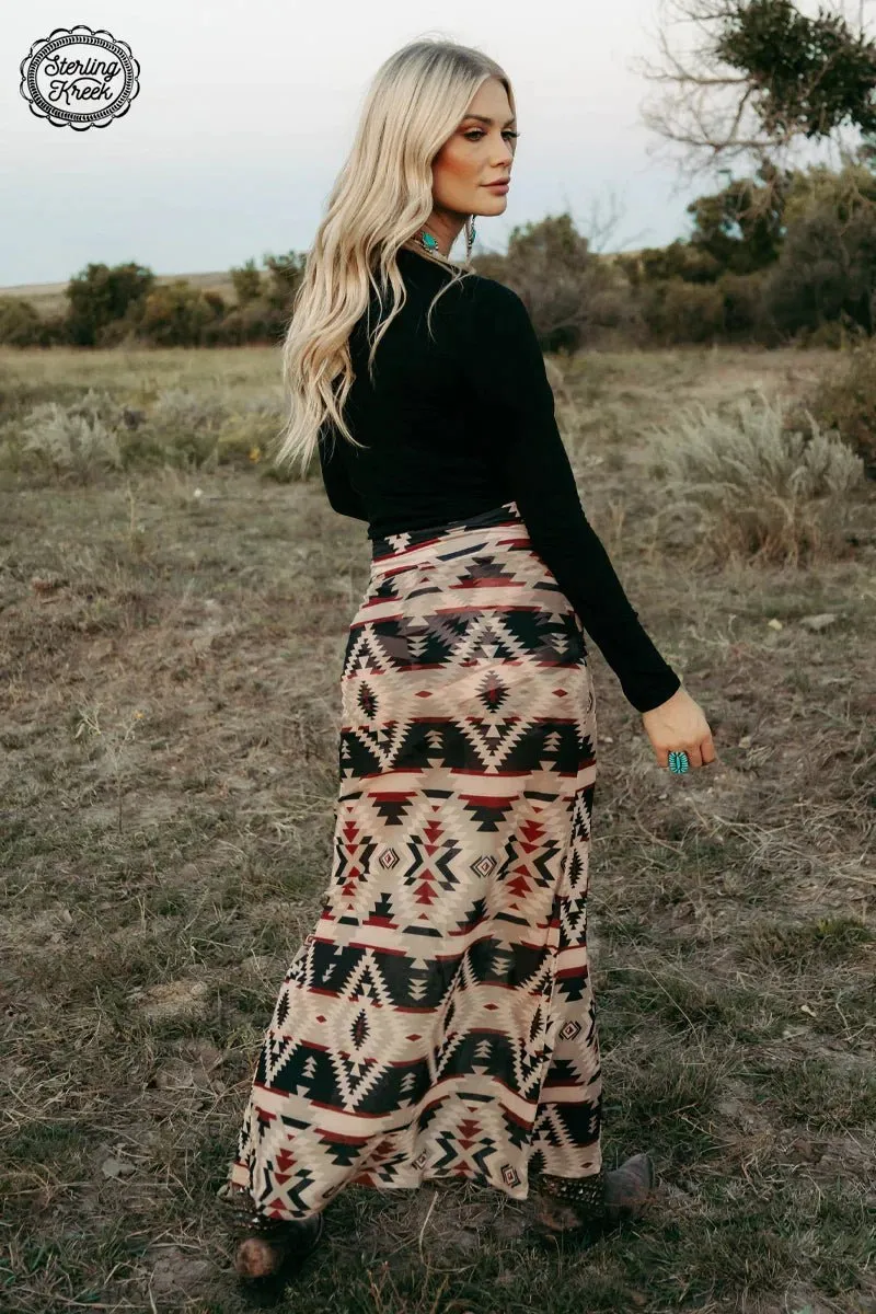 PLUS Santa Fe Slit Skirt