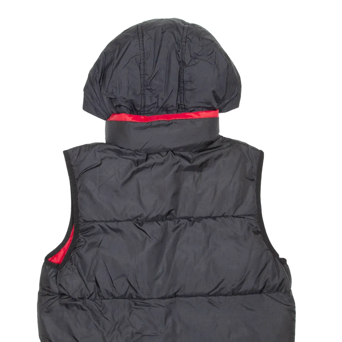 RALPH LAUREN POLO JEANS COMPANY Down Insulated Womens Puffer Gilet Black 90s S