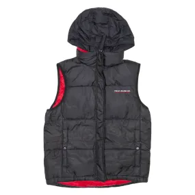 RALPH LAUREN POLO JEANS COMPANY Down Insulated Womens Puffer Gilet Black 90s S