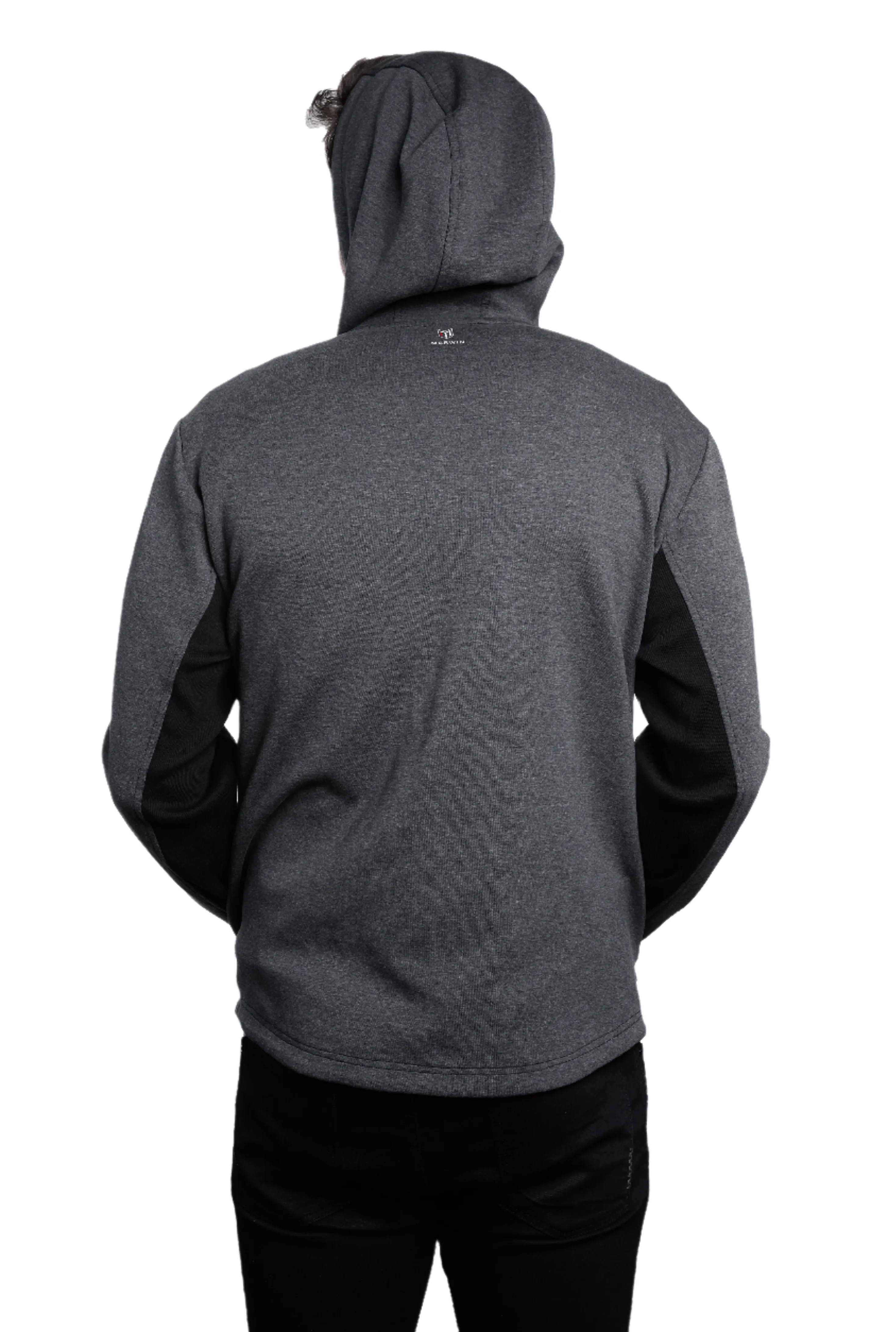 Regional Grey/Black Men's Full Zip Hoodie