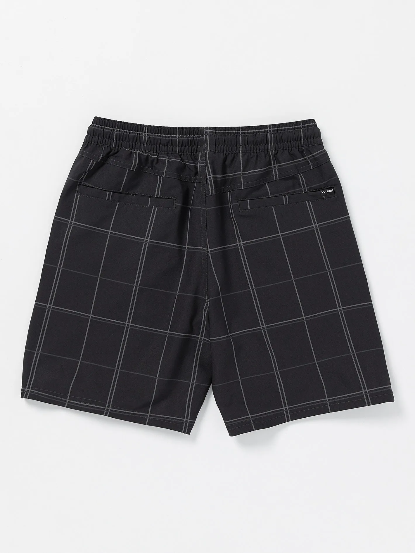 Runoff Elastic Waist Hybrid Shorts - Black