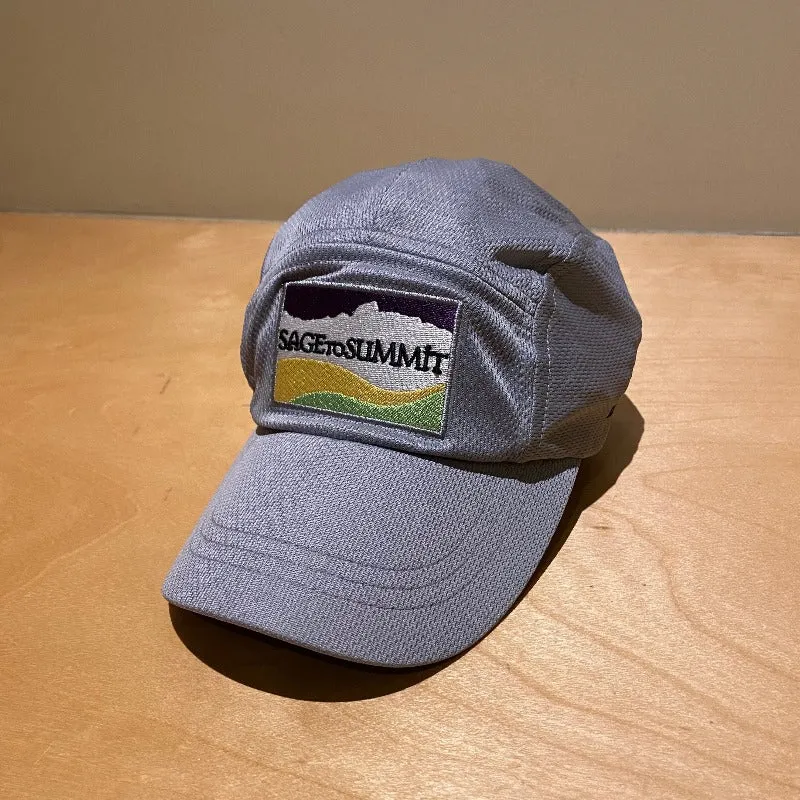 Sage to Summit Grey Mesh Running Hat