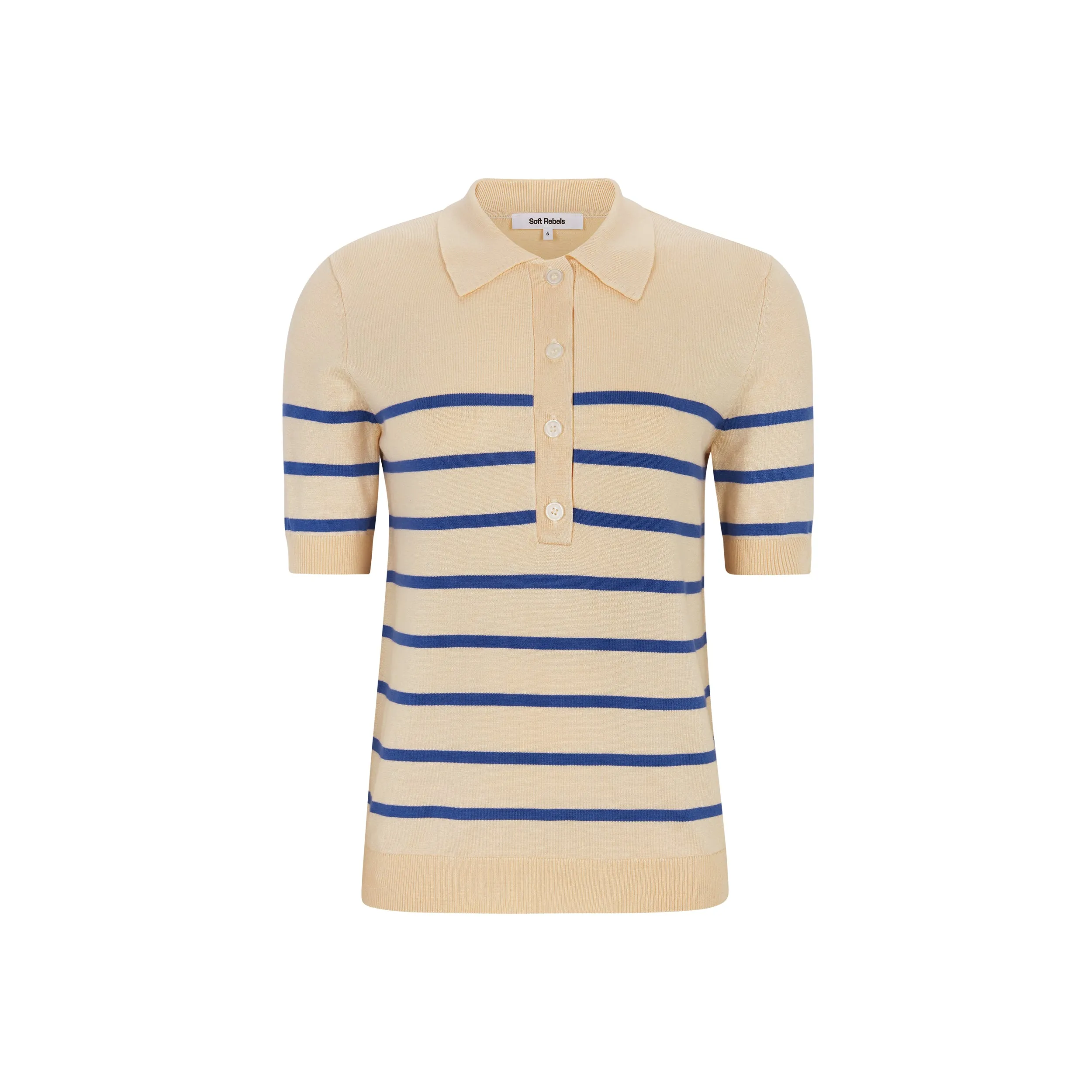 SRLea Polo Knit - Amparo Blue