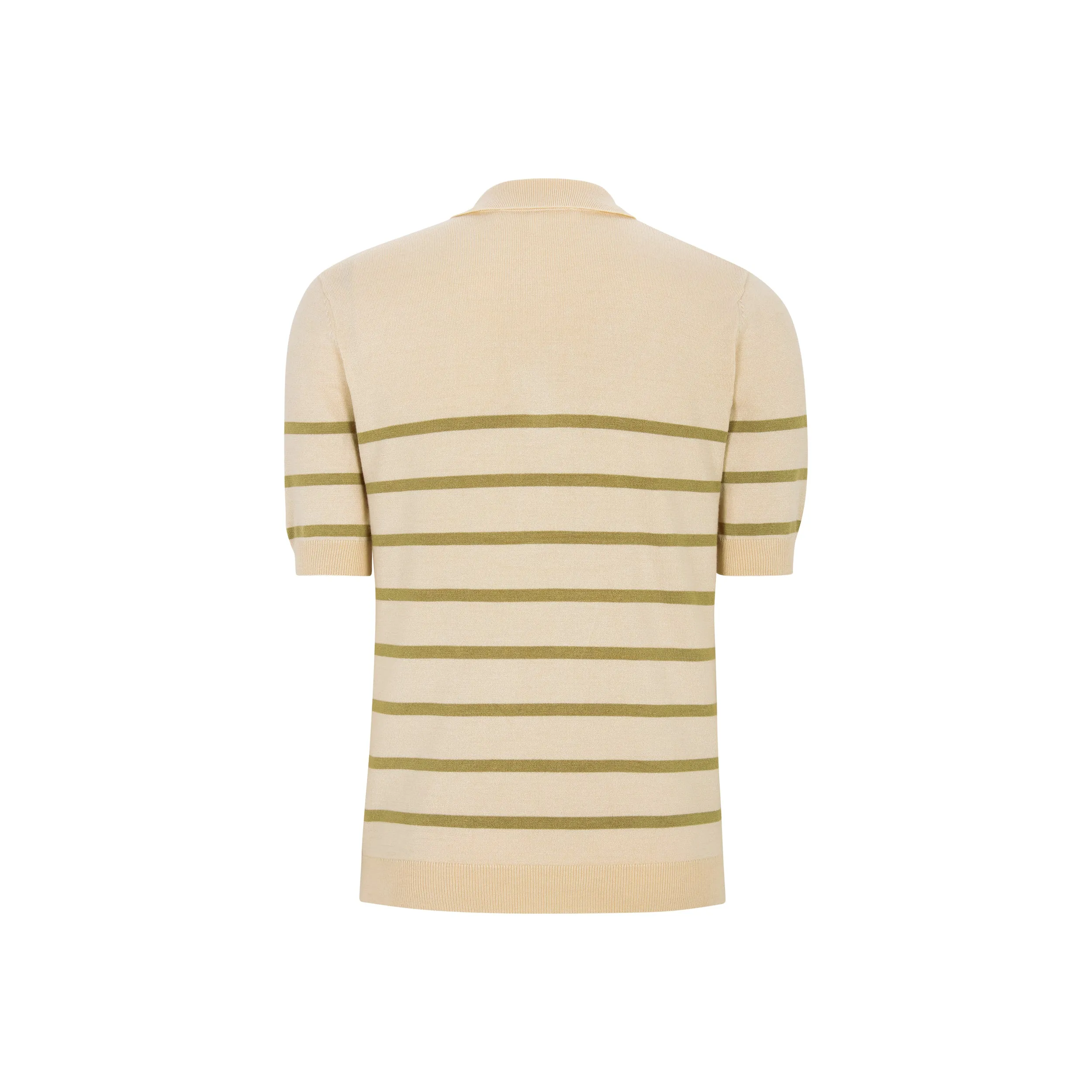 SRLea Polo Knit - Olive Gray