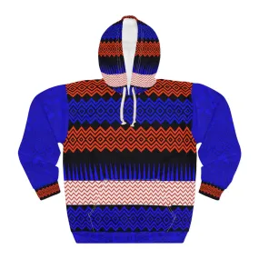 Vibrant Geometric Unisex Pullover Hoodie | Stylish & Colorful Fashion