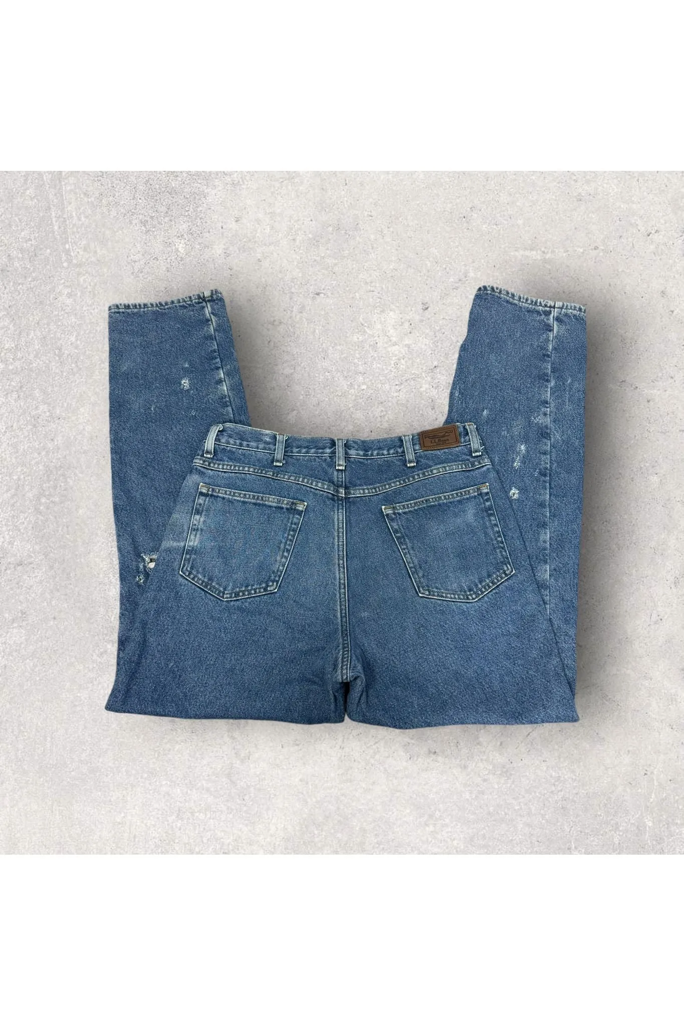Vintage L.L. Bean Blanket Lined Insulated Jeans- 34 x 34