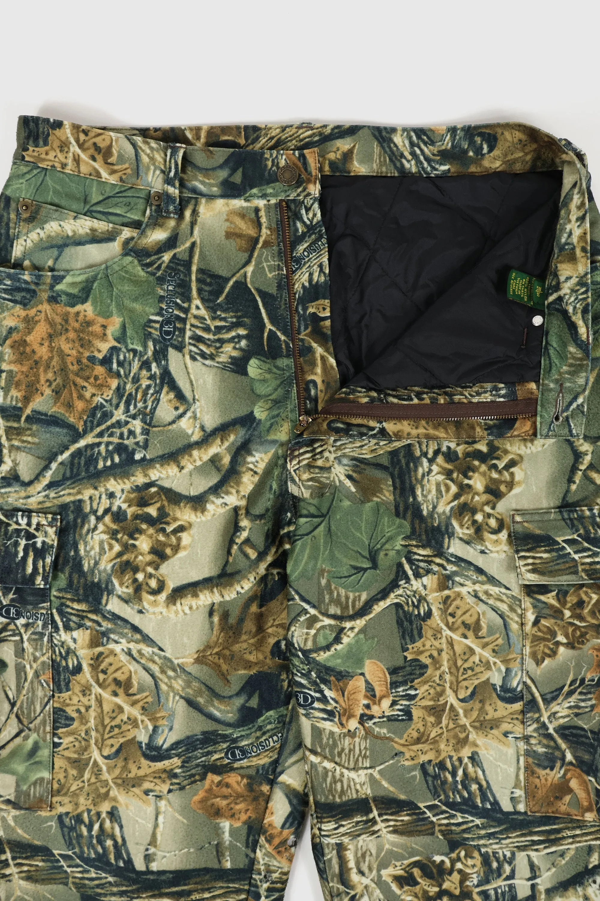 Vintage Real Tree Came Insualted Fleece Pants
