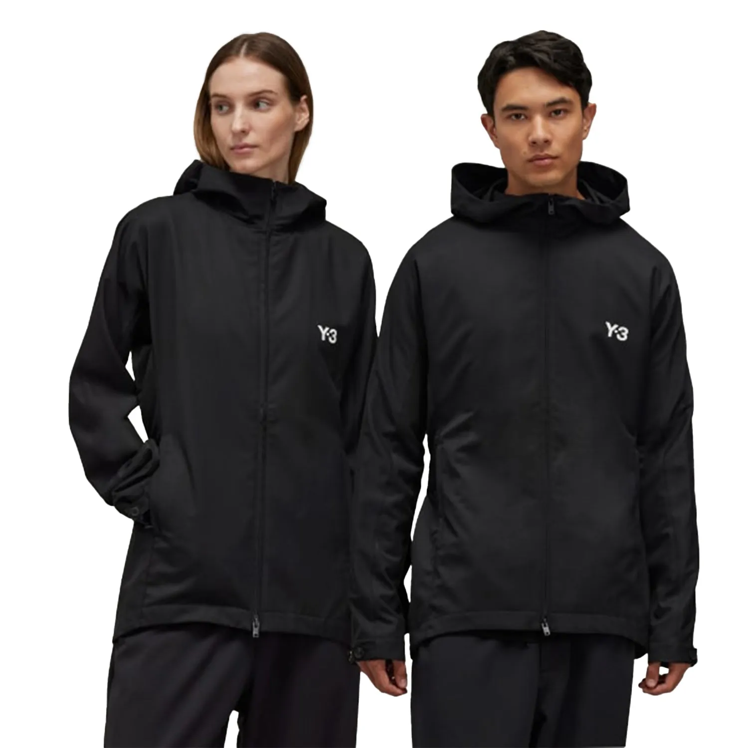 Y-3 Refined Wool Hooded Top
